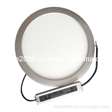 Ultra Thin Round 240 13mm 18W 1300lm LED Light Panel, LED Panel Light